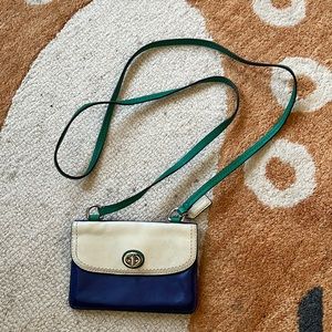 Coach Wallet / Purse 💙🤍💚